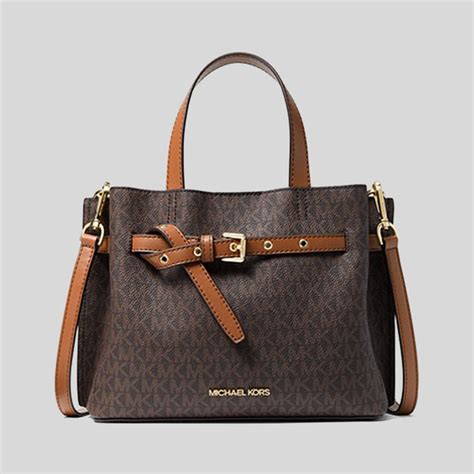 emilia small logo satchel michael kors|Emilia Small Logo Satchel – Michael Kors Pre.